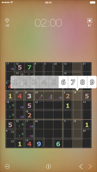 Скриншоты 9 digits - sudoku variations