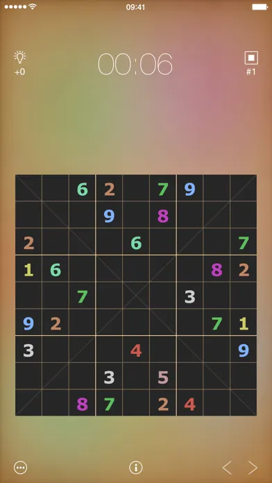 Скриншоты 9 digits - sudoku variations