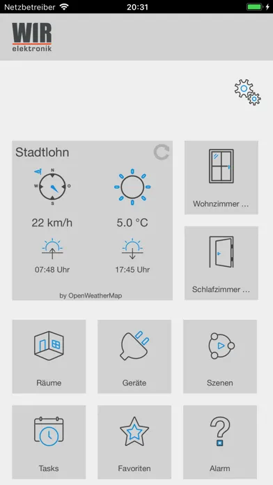 Tangkapan skrin WIR Connect