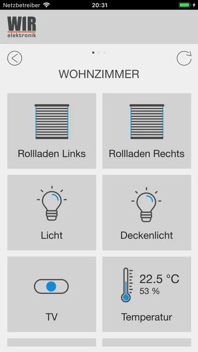 Tangkapan skrin WIR Connect