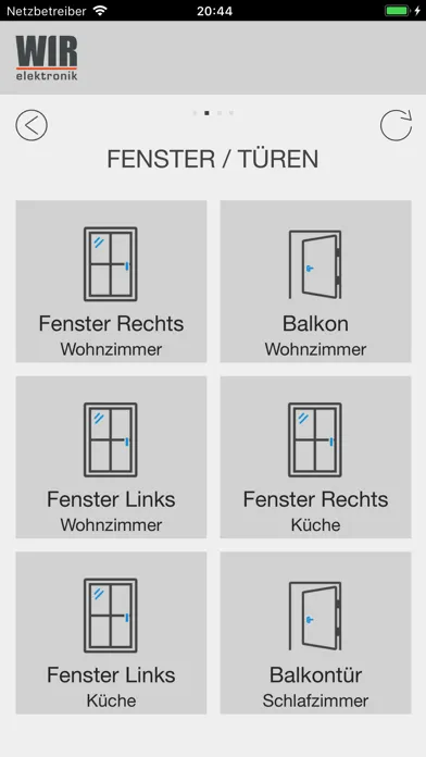 Tangkapan skrin WIR Connect