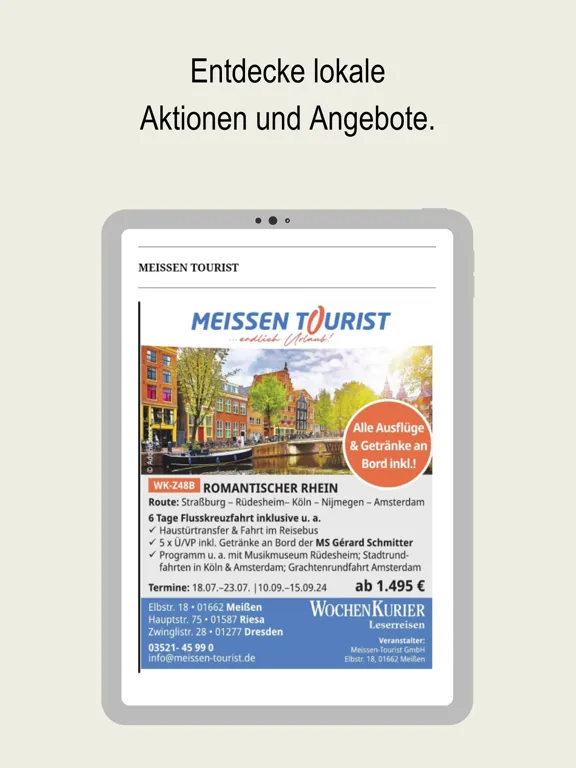 Captures d'écran de WochenKurier iPad 