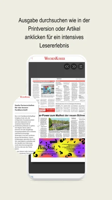Captures d'écran de WochenKurier