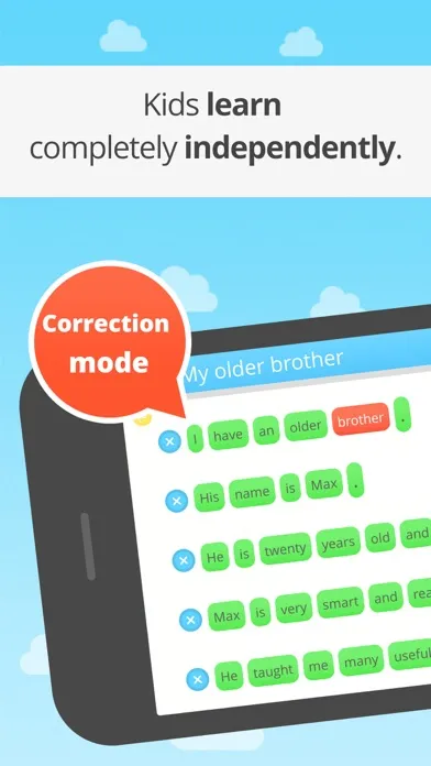 ภาพหน้าจอของ EASY peasy: Spelling for Kids