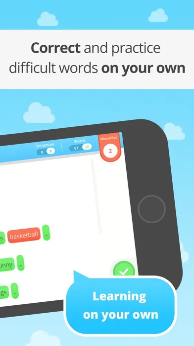 ภาพหน้าจอของ EASY peasy: Spelling for Kids