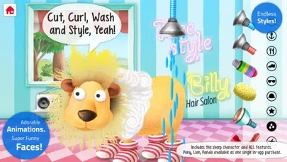 Animal Hair Salon: Silly Billy Screenshots