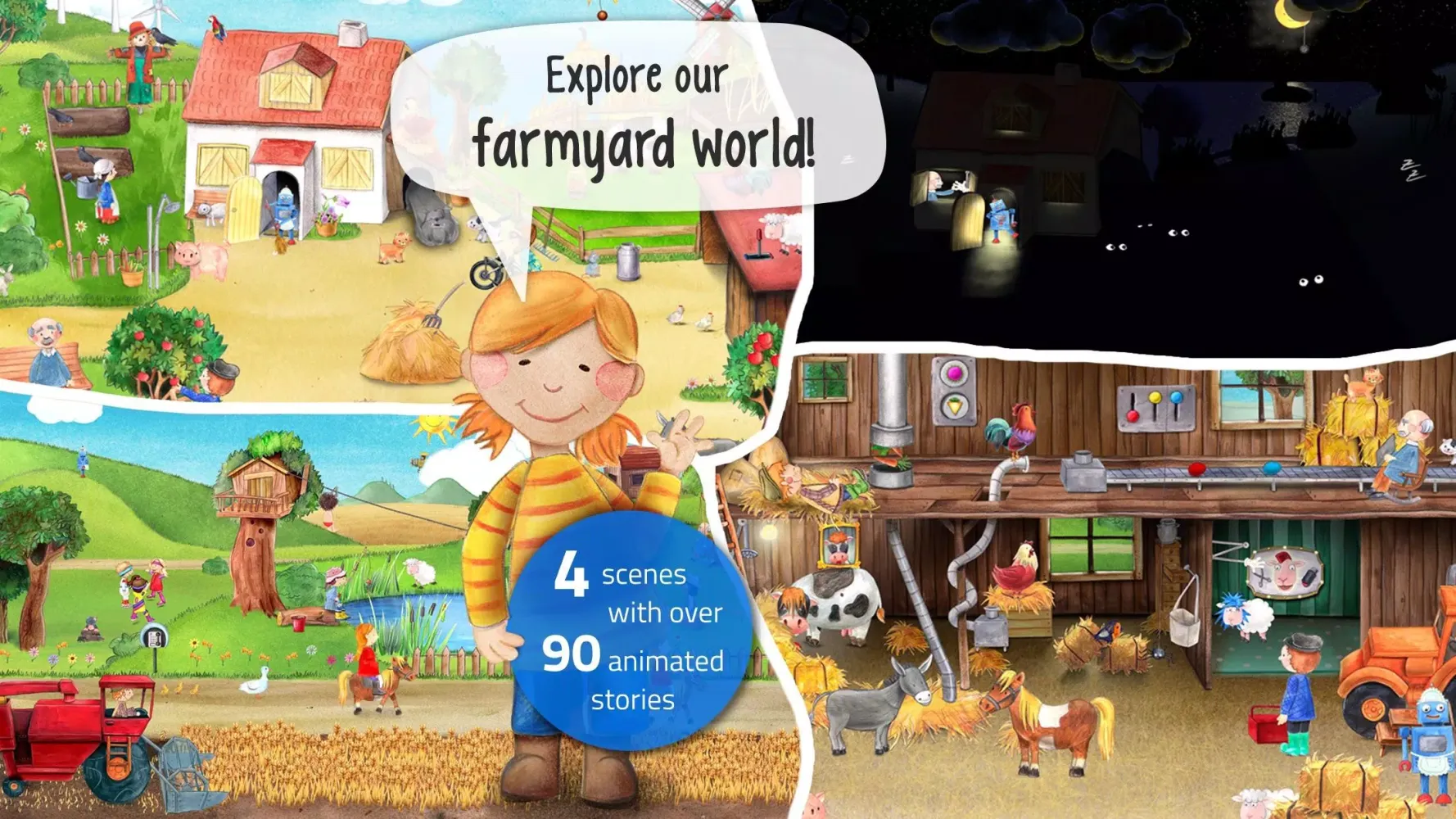 Toddler's App: Farm Animals Ekran Görüntüleri