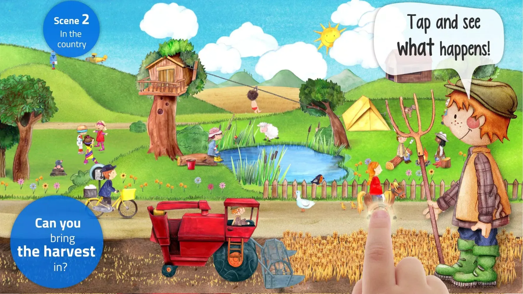 Toddler's App: Farm Animals Ekran Görüntüleri
