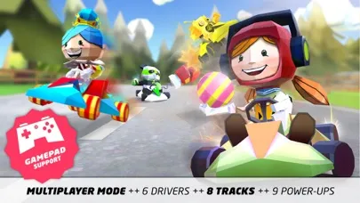 KING OF KARTS: Single- & Multiplayer Battles. スクリーンショット
