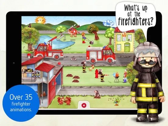 تصاویر Tiny Firefighters: Kids' App iPad 