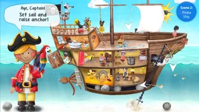 Tiny Pirates: Toddler's App Screenshots