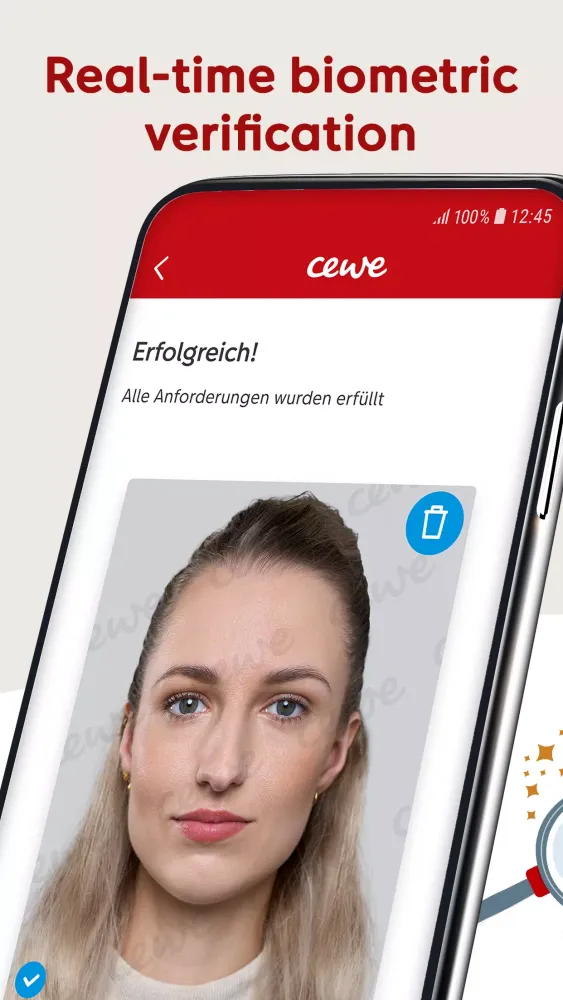 Capturas de pantalla de CEWE Passport Photo