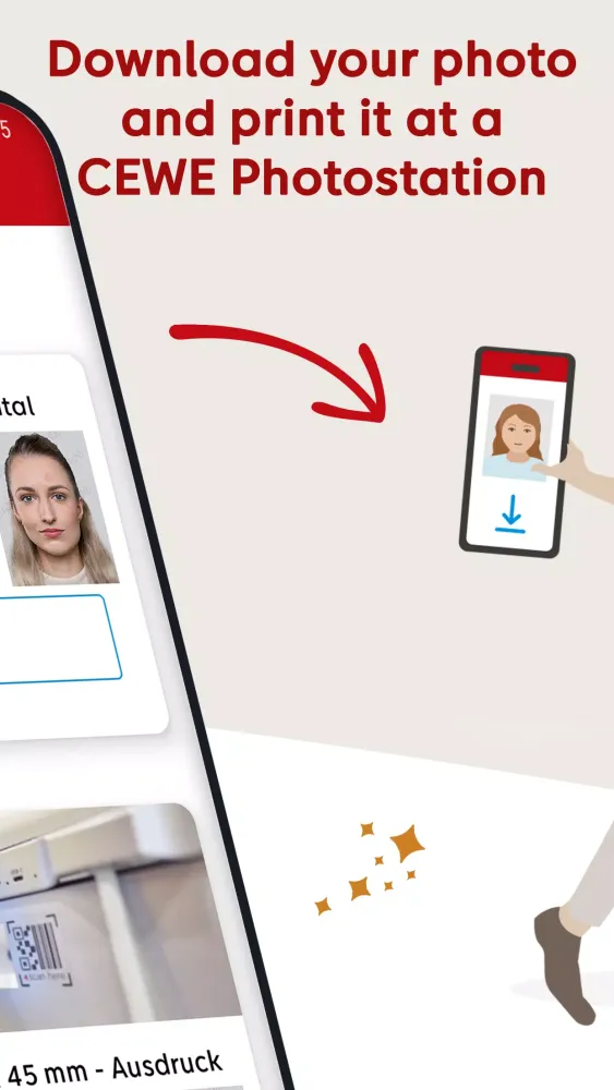 Capturas de pantalla de CEWE Passport Photo