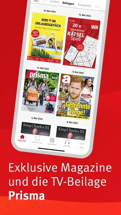 ภาพหน้าจอของ WR E-Paper