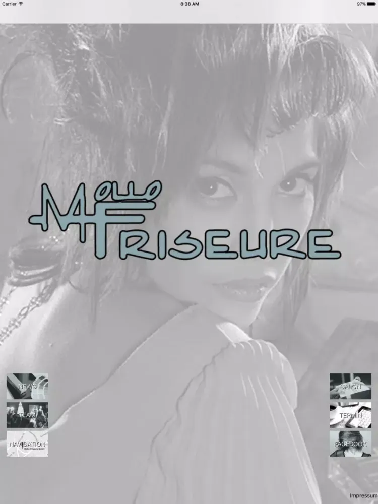 Mollo Friseure iPad  स्क्रीनशॉट
