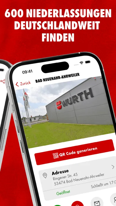Ảnh chụp màn hình của Würth Deutschland