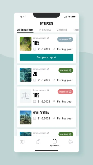 WWF GhostDiver سکرین شاٹس