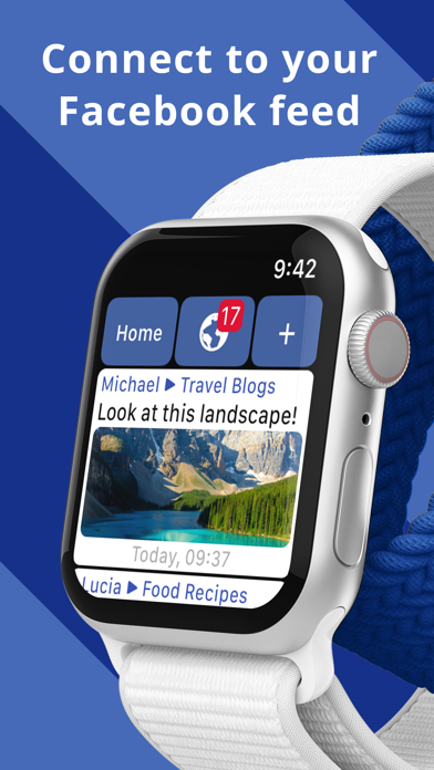 WristWeb for Facebook Screenshots