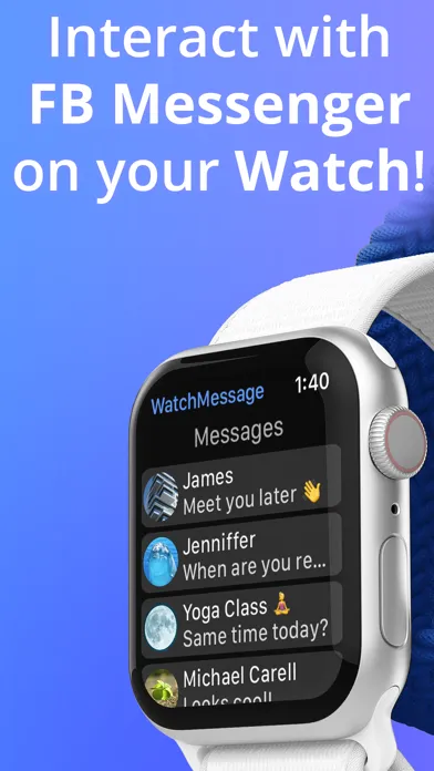 تصاویر WatchMessage for Messenger