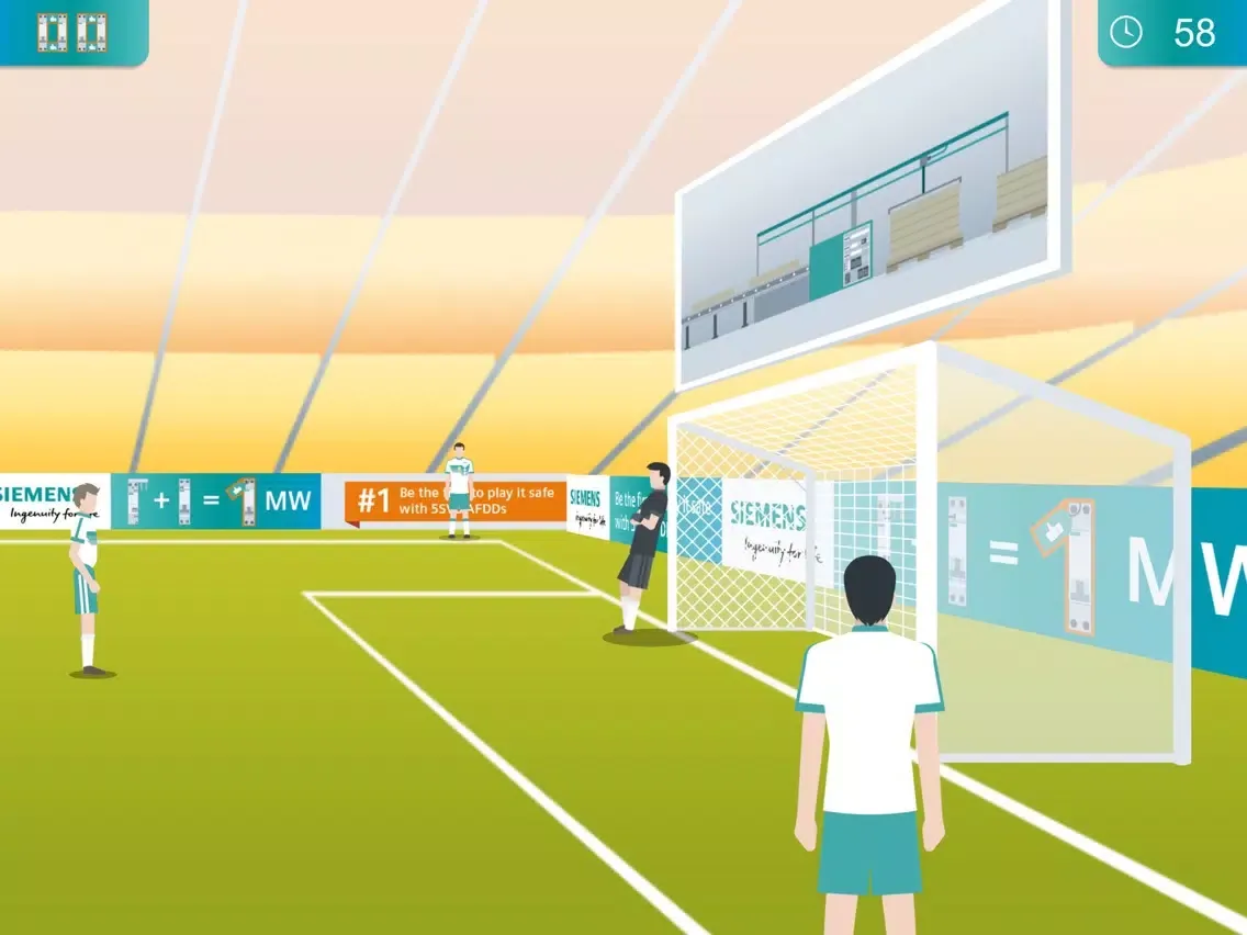 تصاویر Fire protection soccer game iPad 