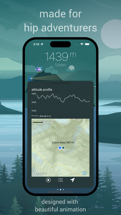 Скриншоты menti - altimeter & barometer