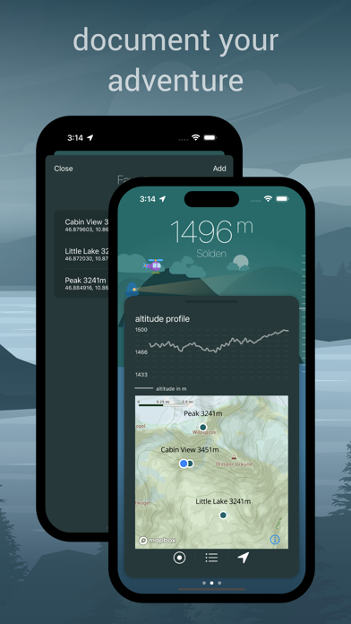 Скриншоты menti - altimeter & barometer