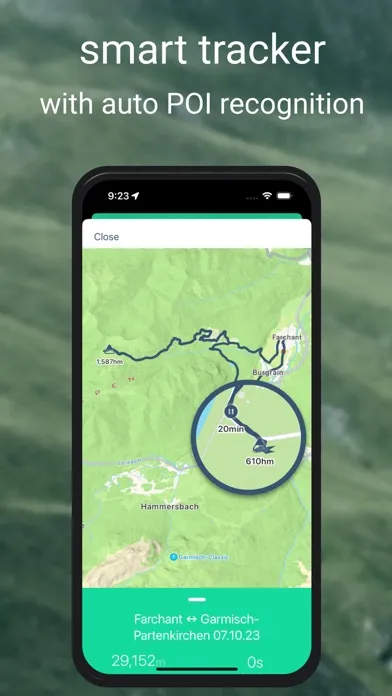 Zrzuty ekranu Bike Speed & Tour Tracker