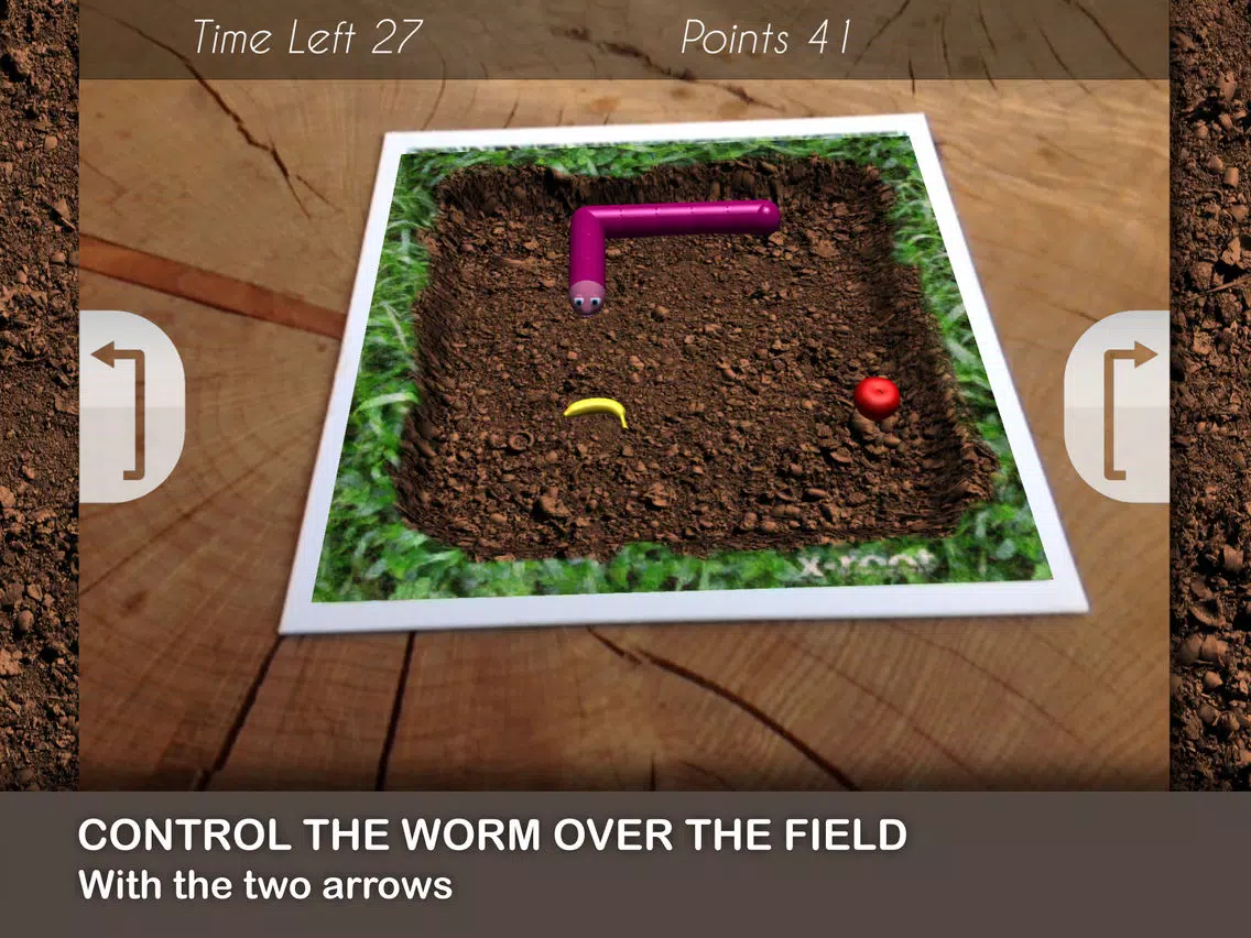 Worm AR - Augmented Reality Game iPad 應用截圖