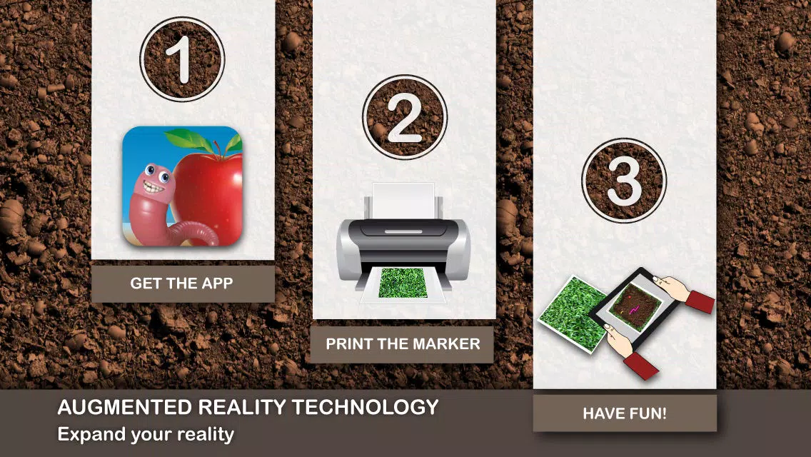 Worm AR - Augmented Reality Game應用截圖