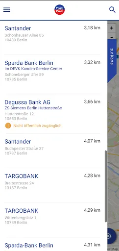 CashPool – Geldautomaten Screenshots