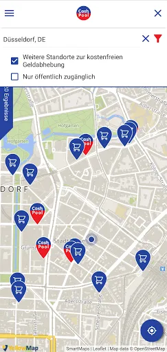 CashPool – Geldautomaten Screenshots