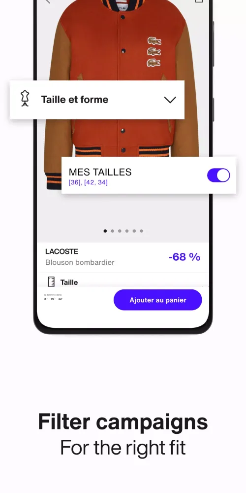 Capturas de pantalla de Privé by Zalando