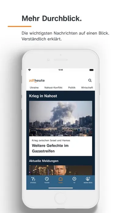 ZDFheute - Nachrichten应用截图