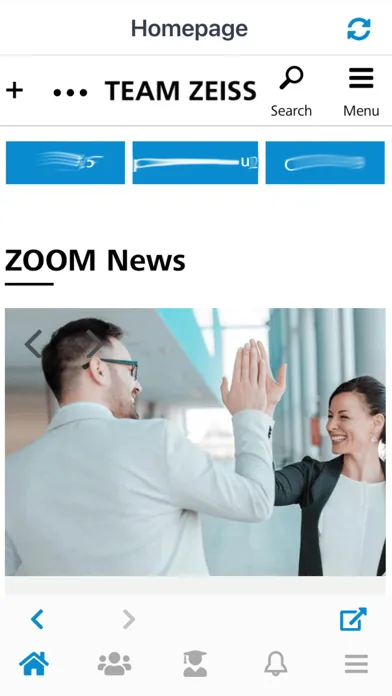 Screenshot di TEAM ZEISS