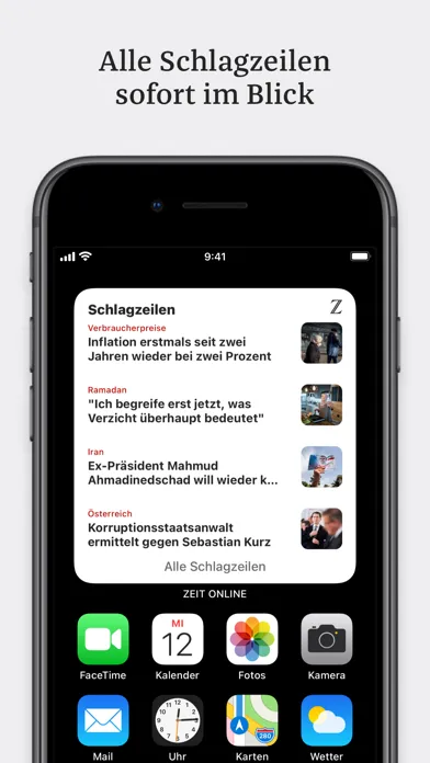 ZEIT ONLINE应用截图