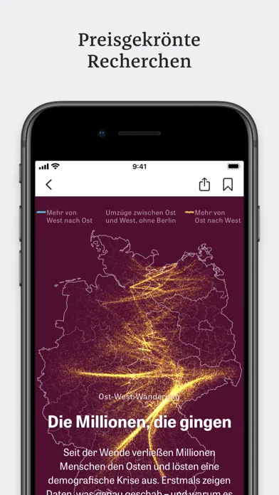 ZEIT ONLINE应用截图