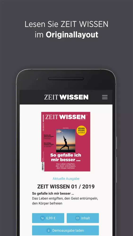 ZEIT WISSEN Screenshots