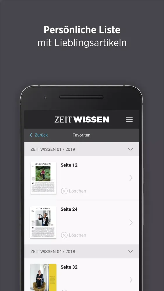 ZEIT WISSEN Screenshots