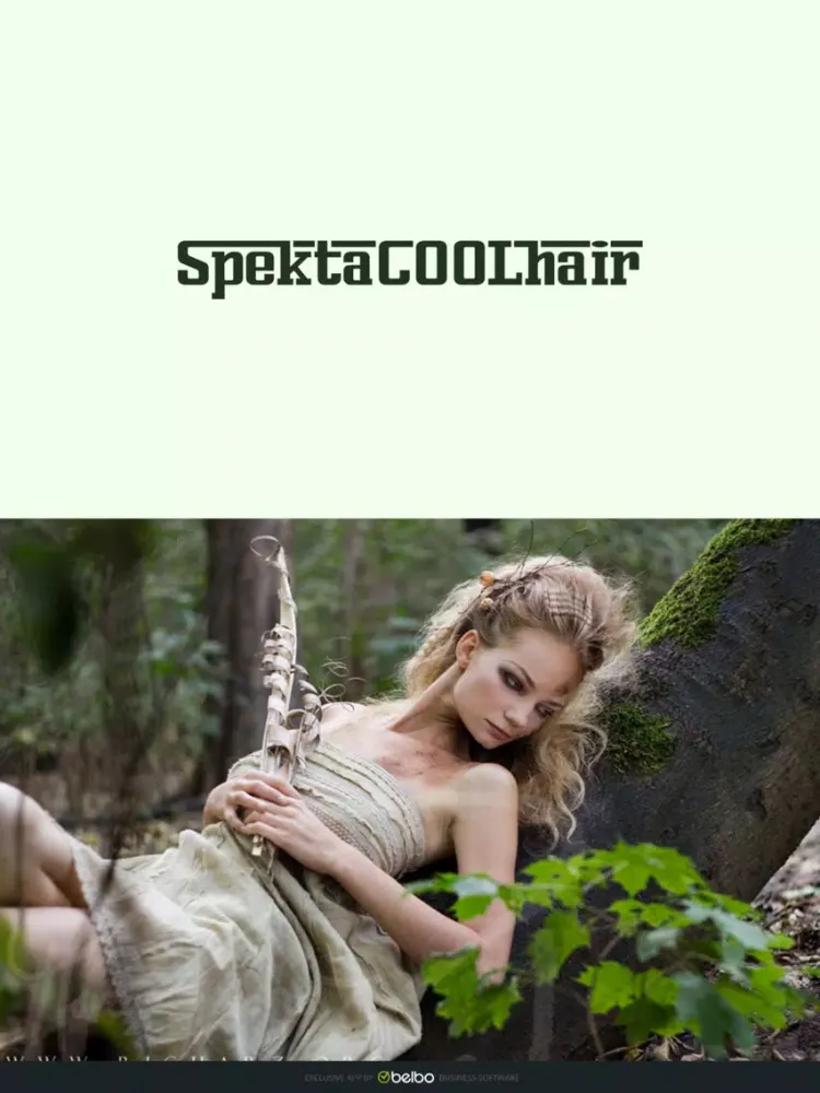 ภาพหน้าจอของ SpektaCOOLhair iPad 