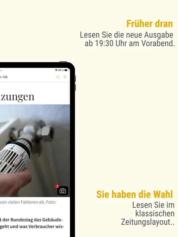 Stuttgarter Zeitung App iPad 应用截图