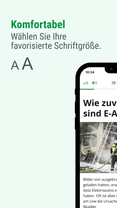 Capturas de pantalla de Schwarzwälder Bote E-Paper