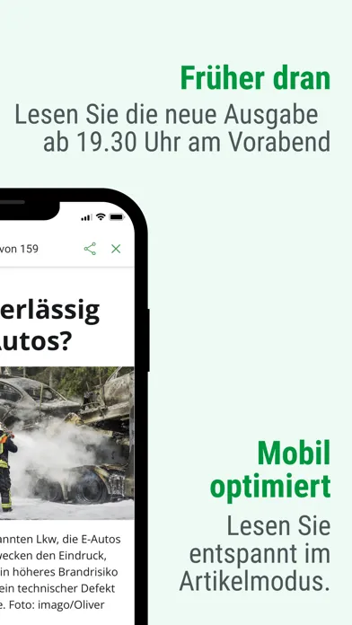 Capturas de pantalla de Schwarzwälder Bote E-Paper