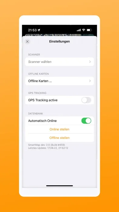 Tangkapan skrin diwima SmartMap
