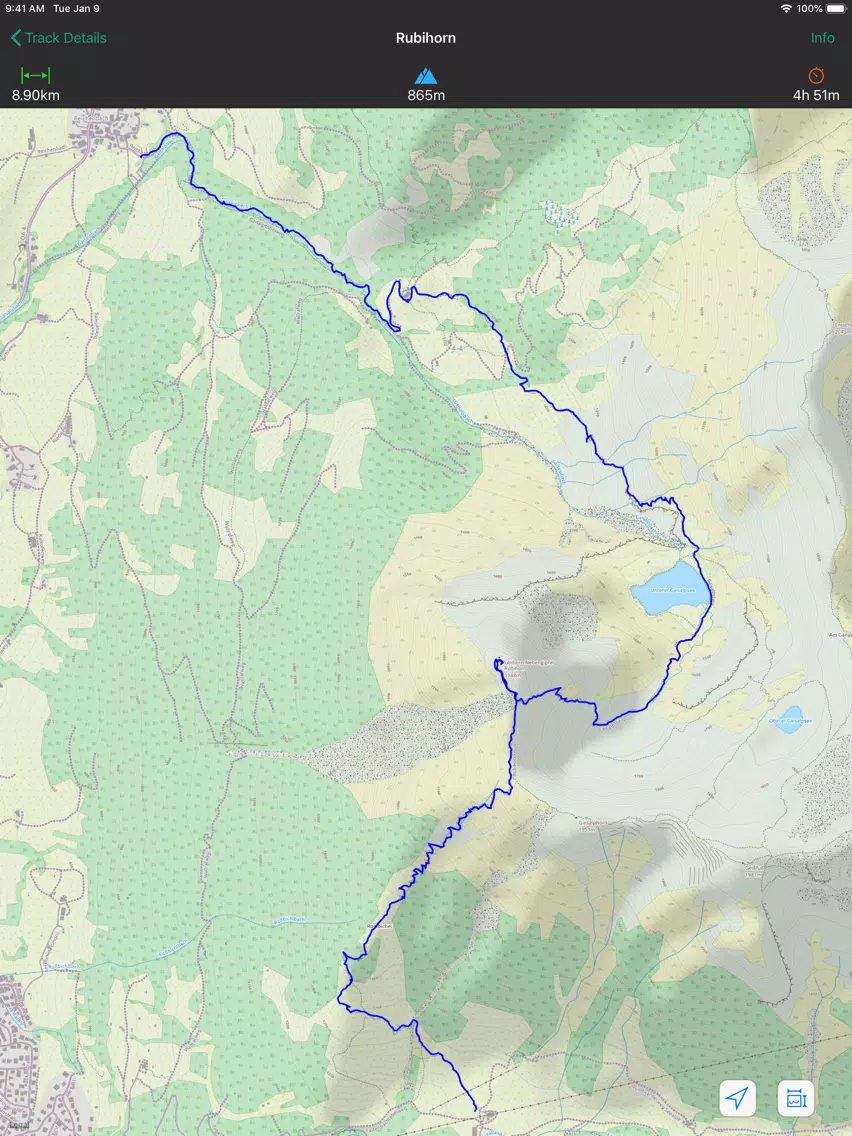 Screenshot di GPS Track - Hike & Bike iPad 