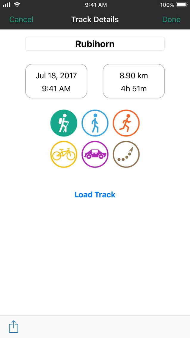 Screenshot di GPS Track - Hike & Bike