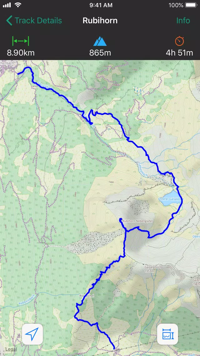 Screenshot di GPS Track - Hike & Bike