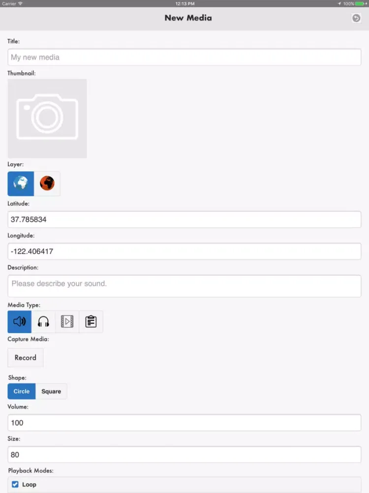 MCMS Capture iPad 应用截图