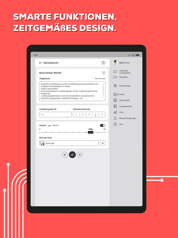 ภาพหน้าจอของ E-Zubis App iPad 