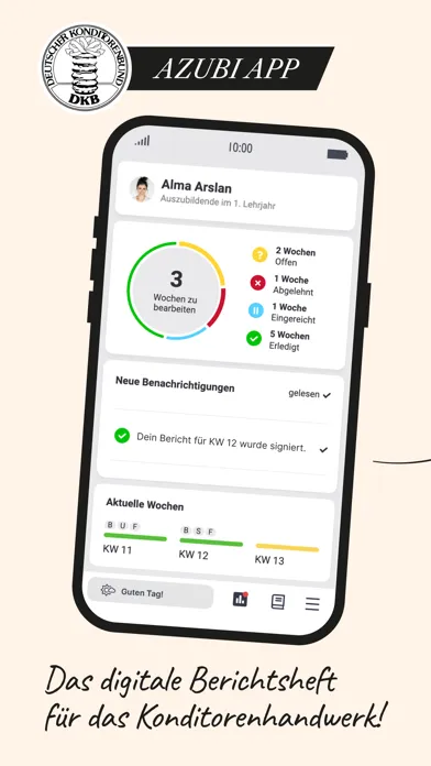 Capturas de pantalla de Azubi-App Konditorenhandwerk