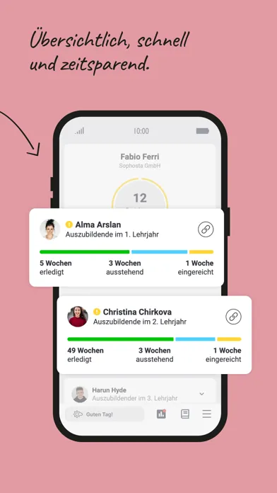 Capturas de pantalla de Azubi-App Konditorenhandwerk